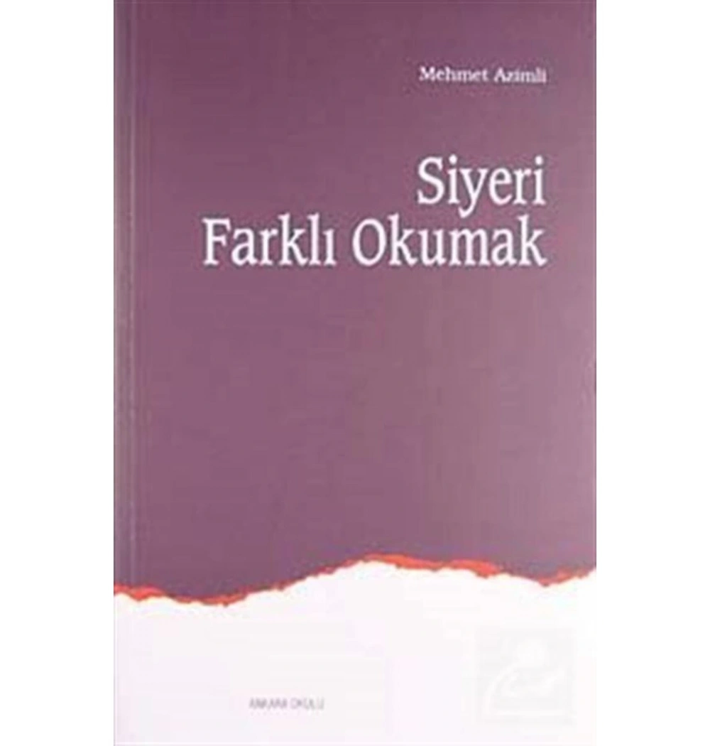 Si̇Yeri̇ Farkli Okumak Mehmet Azi̇Mli̇ Ankara Okulu