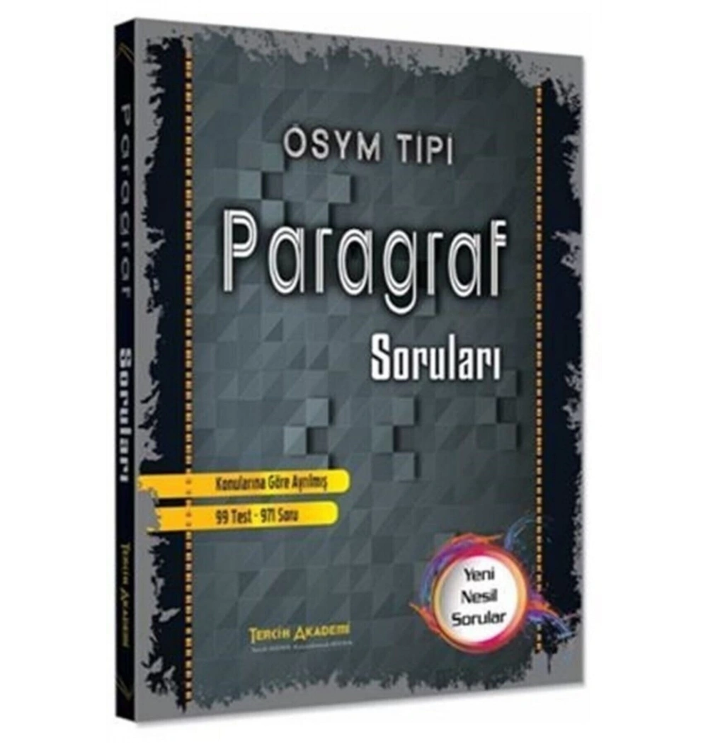 Ösym Tipi Kpss Ales Dgs Tyt Paragraf Soruları    Tercih Akademi