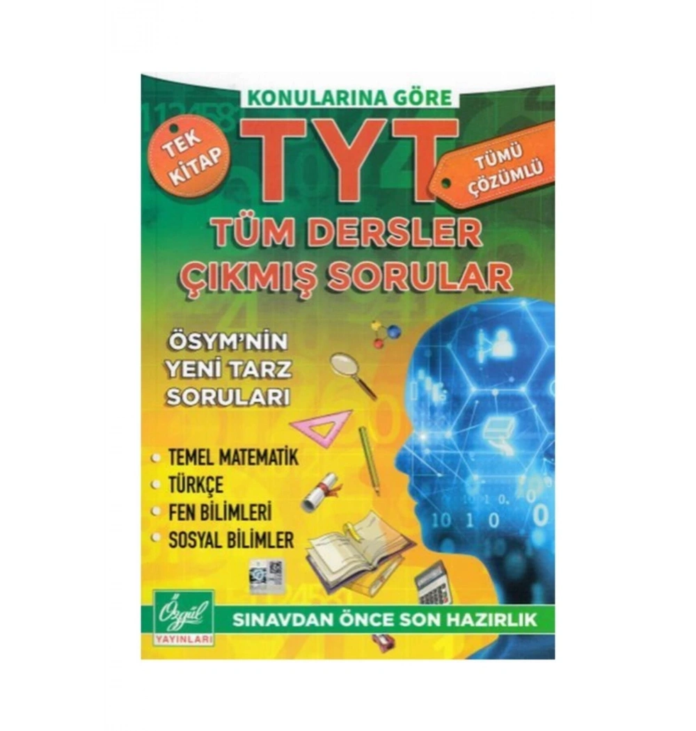 Özgül Tyt Tüm Dersler Çıkmış Sorular