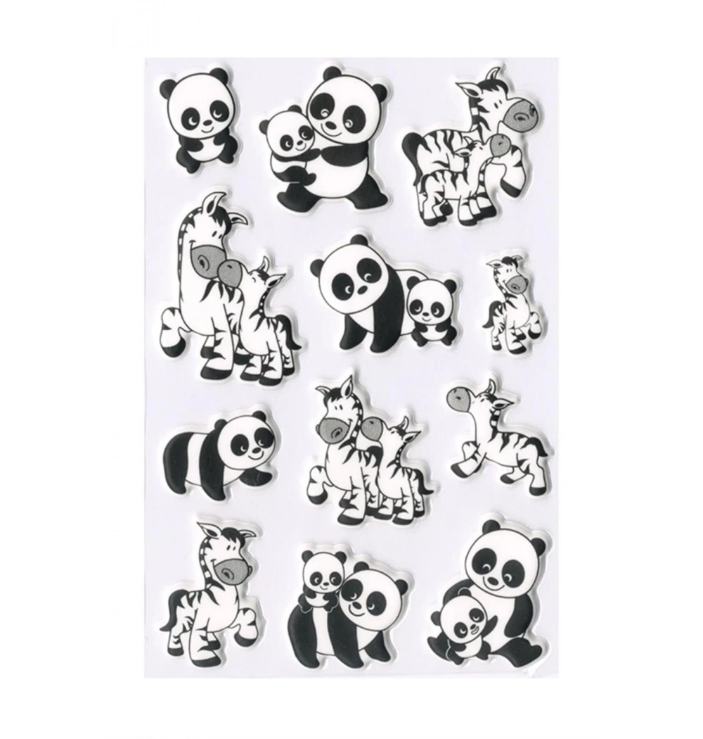 Herma Magıc Etiket Foam Panda Ve Atlar 6021