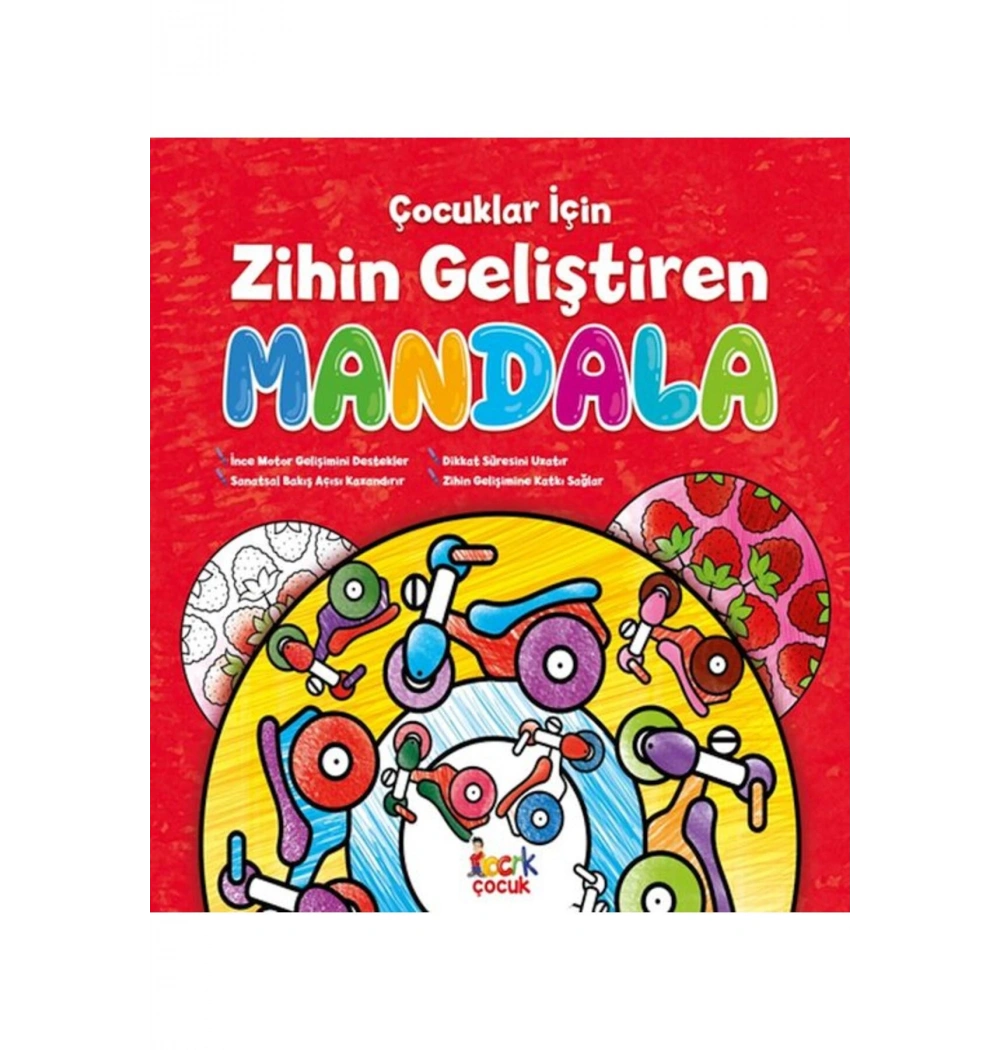 Çocuklar İçin Zihin Geliştiren Mandala  Bıcırık Çocuk