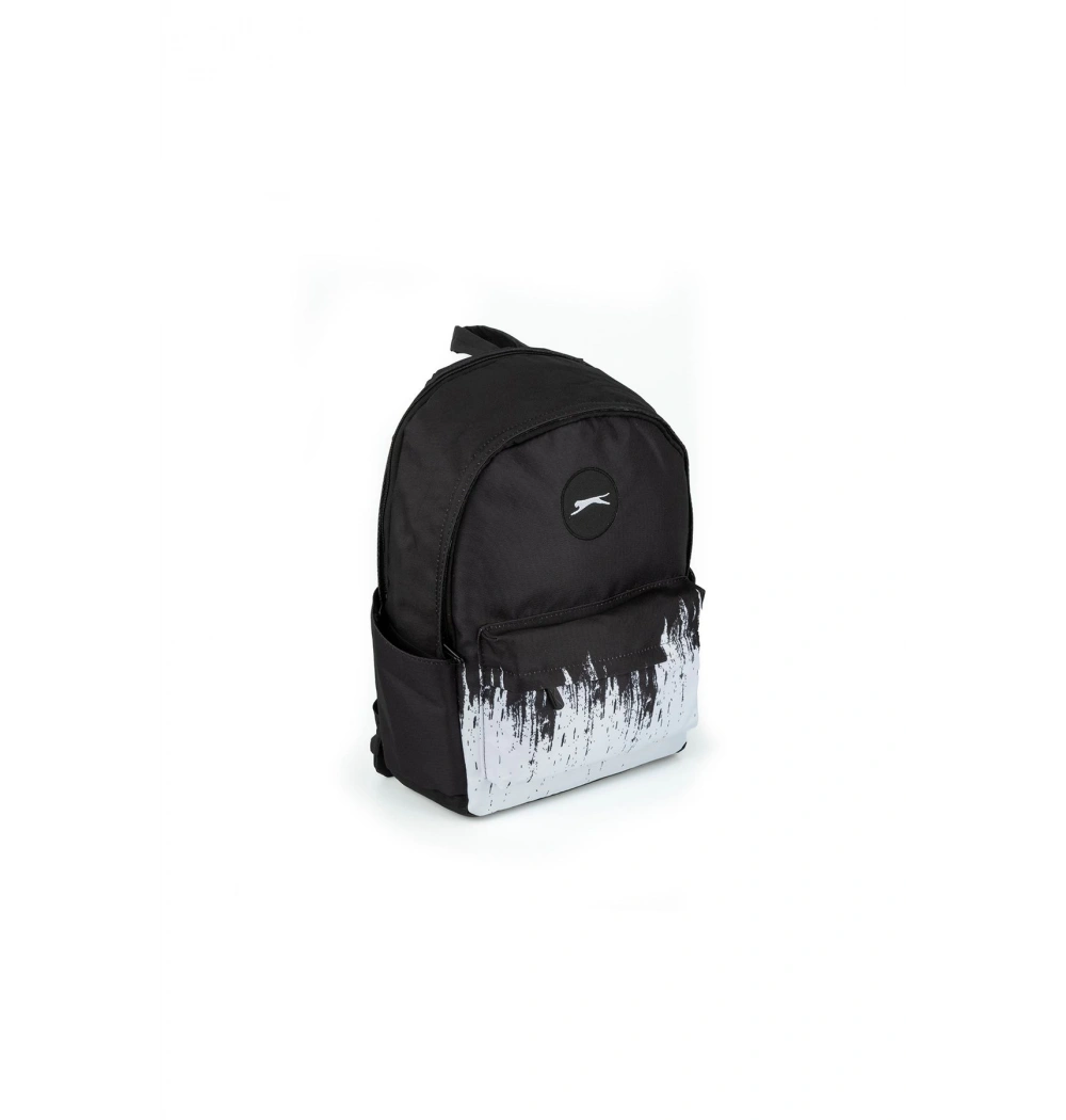 Slazenger Black White Color Rıot Kolej Çantası 23088