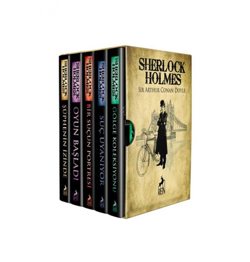 Sherlock Holmes Bütün Hikayeler 5 Li Set Renkitap
