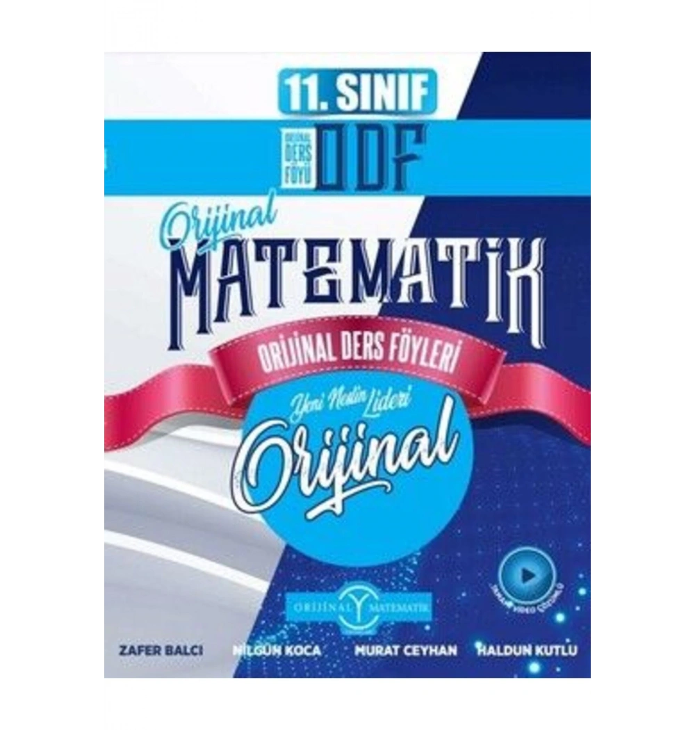 Orijinal 11.Sınıf Matematik Ders Föyleri Seti