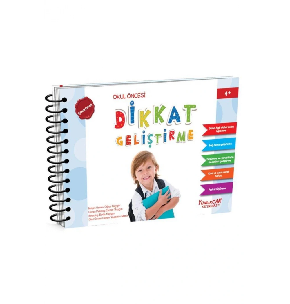Dikkat Geliştirme 4+Yaş Yumurcak Yayınları