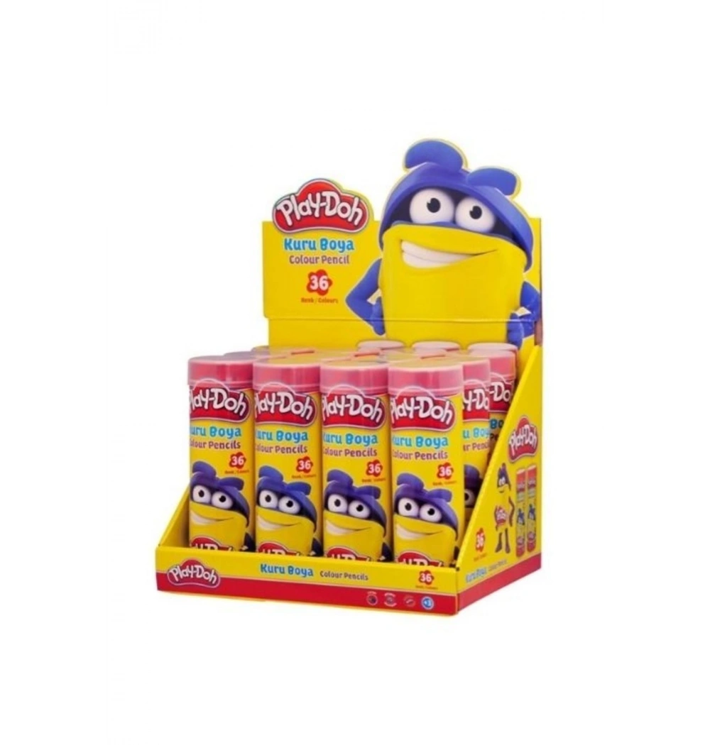 Play-Doh Kuru Boya Tüp 36 Renk Ku019