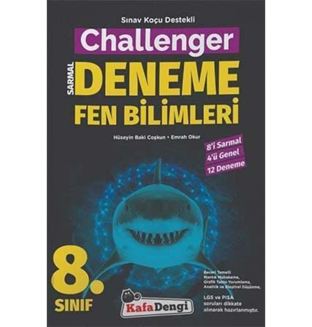 8.Sınıf Fen Bilimleri 12 Branş Denemesi Challenger   Kafadengi
