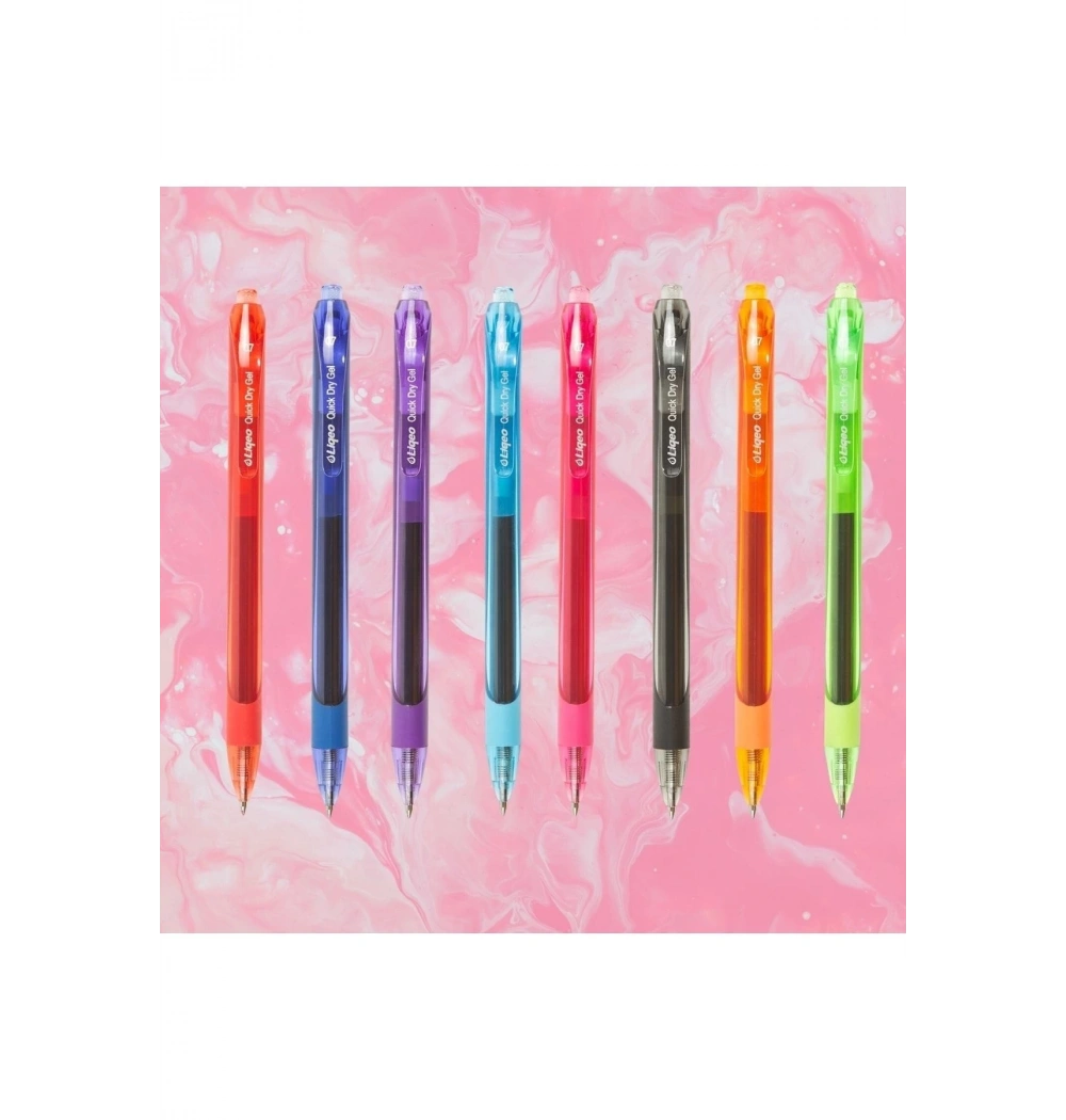 Noki Lıqeo Instant Dry Gel Pen 0.7 Mm Siyah G-7008B-190