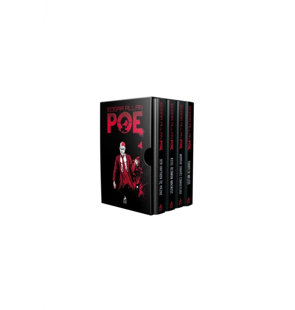 Edgar Allan Poe 4 Lü Set  Renkitap