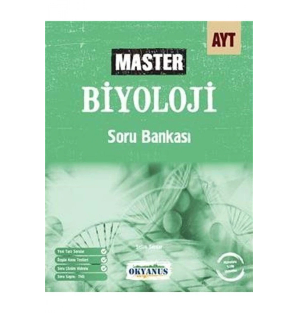 Okyanus Ayt Master Biyoloji Soru Bankası