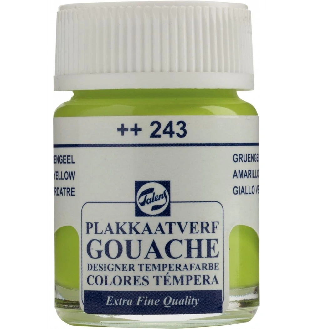 Talens 16 Ml Guaj Boya Greenısh Yellow - Yeşilimsi Sarı (243)