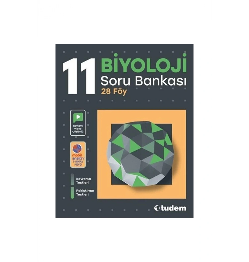 Tudem 11.Sınıf Biyoloji Soru Bankası 28 Föy