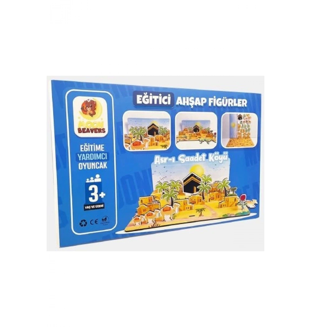 Asrı Saadet Köyü Eğitime Yardımcı Eğitici Öğretici Geliştirici 3+Yaş Ve Üzeri Moonbeavers