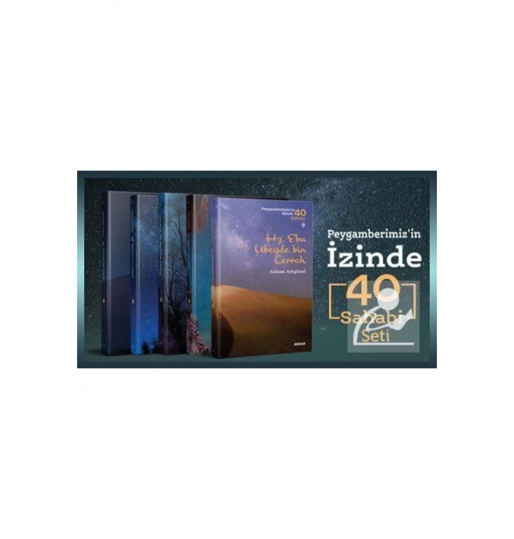 Peygamberimizin İzinde 40 Sahabi Seti 40 Kitap Kutulu  Beyan Yayın