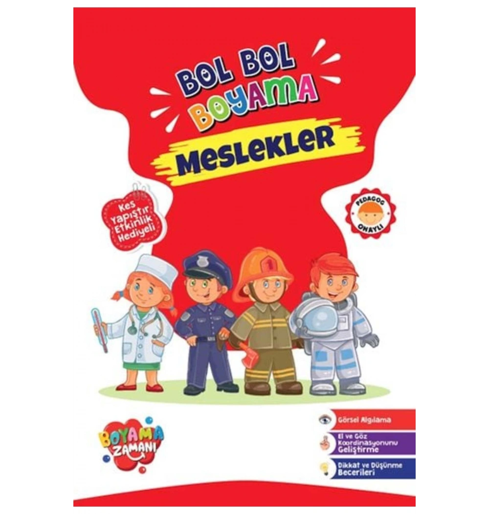 Bol Bol Meslekler Boyama  Koloni