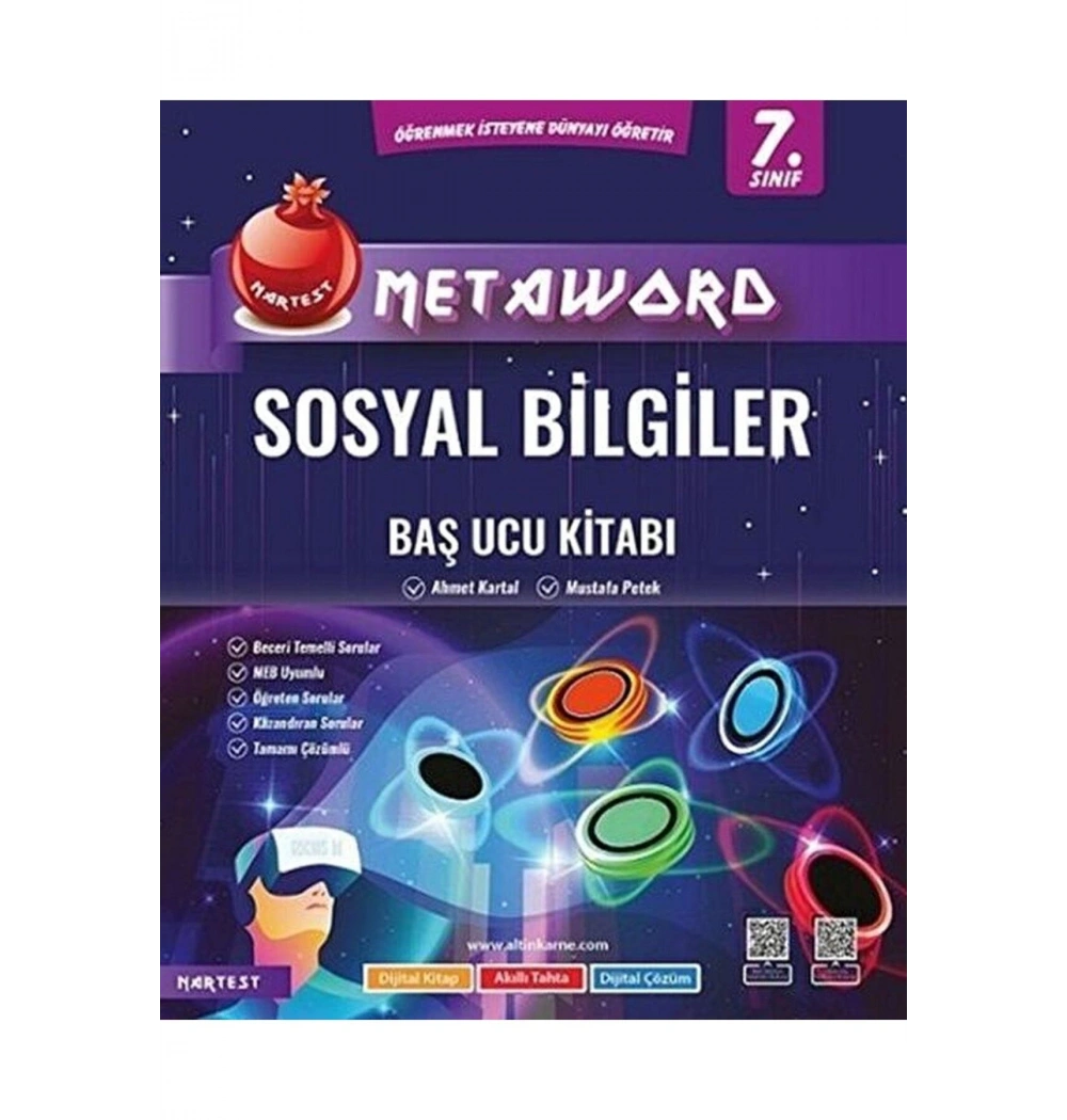 Nartest 7.Sınıf Metavord Sosyal Bilgiler Başucu Kitabı