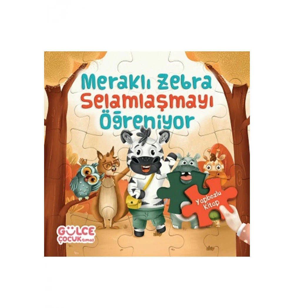 Meraklı Zebra Selamlaşmayı Öğreniyor  Gülce Çocuk