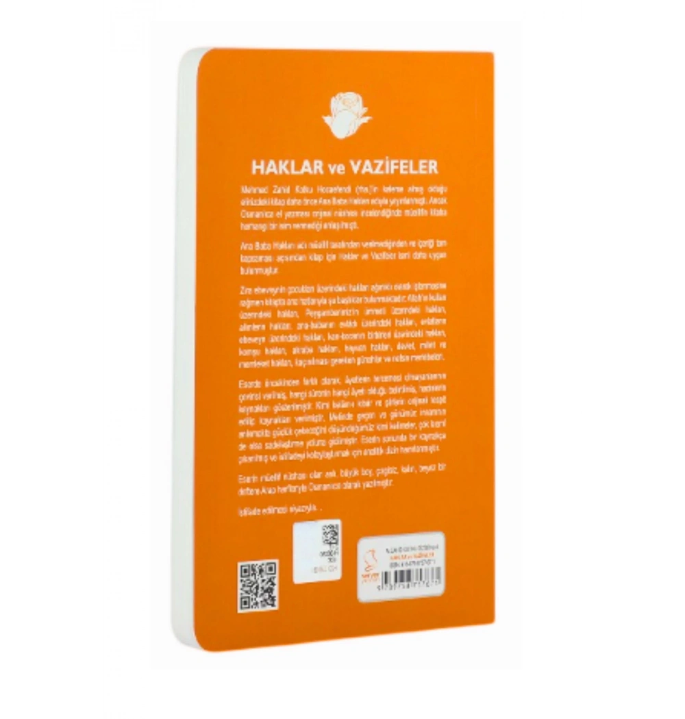 Haklar Ve Vazifeler  M.Zahid Kotku  Server Yayınları