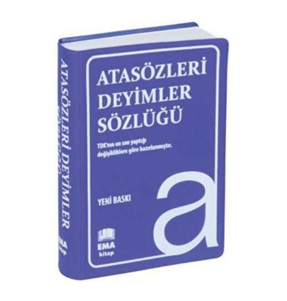 Atasözleri Deyimler Sözlüğü Cep Boy Plastik Kapak  Ema Kitap