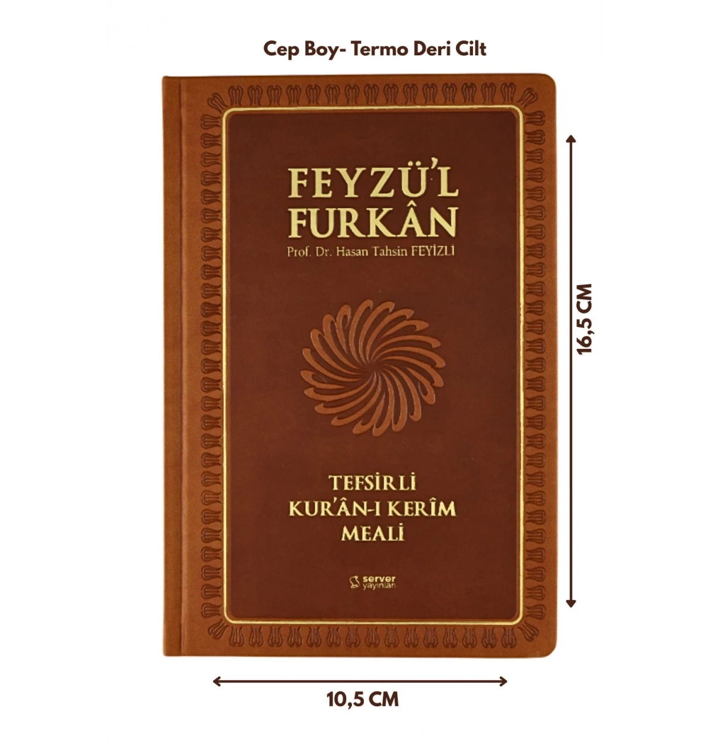 Feyzül Furkan Metinsiz Tefsirli Meal Sempatik Boy Taba Ciltli Server