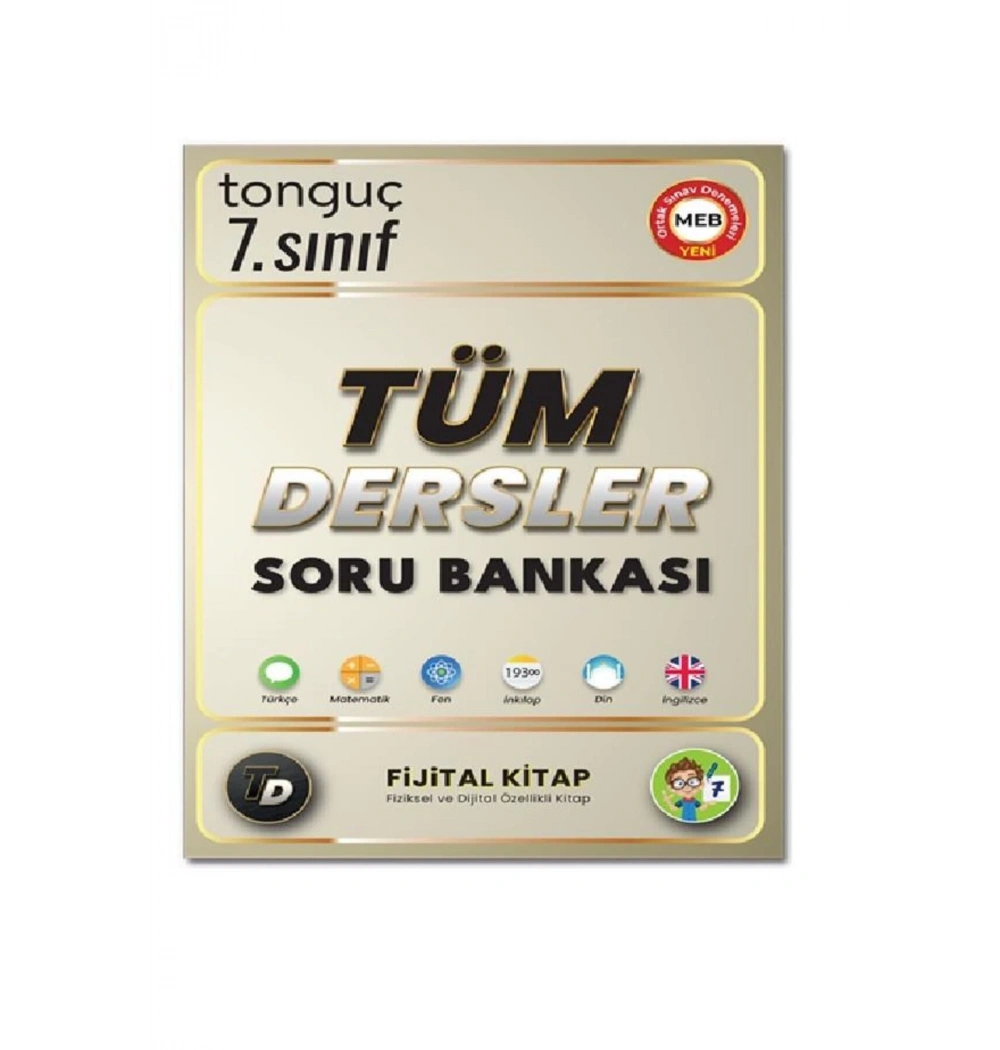 Tonguç 7.Sınıf Tüm Dersler Soru Bankası Fijital Kitap