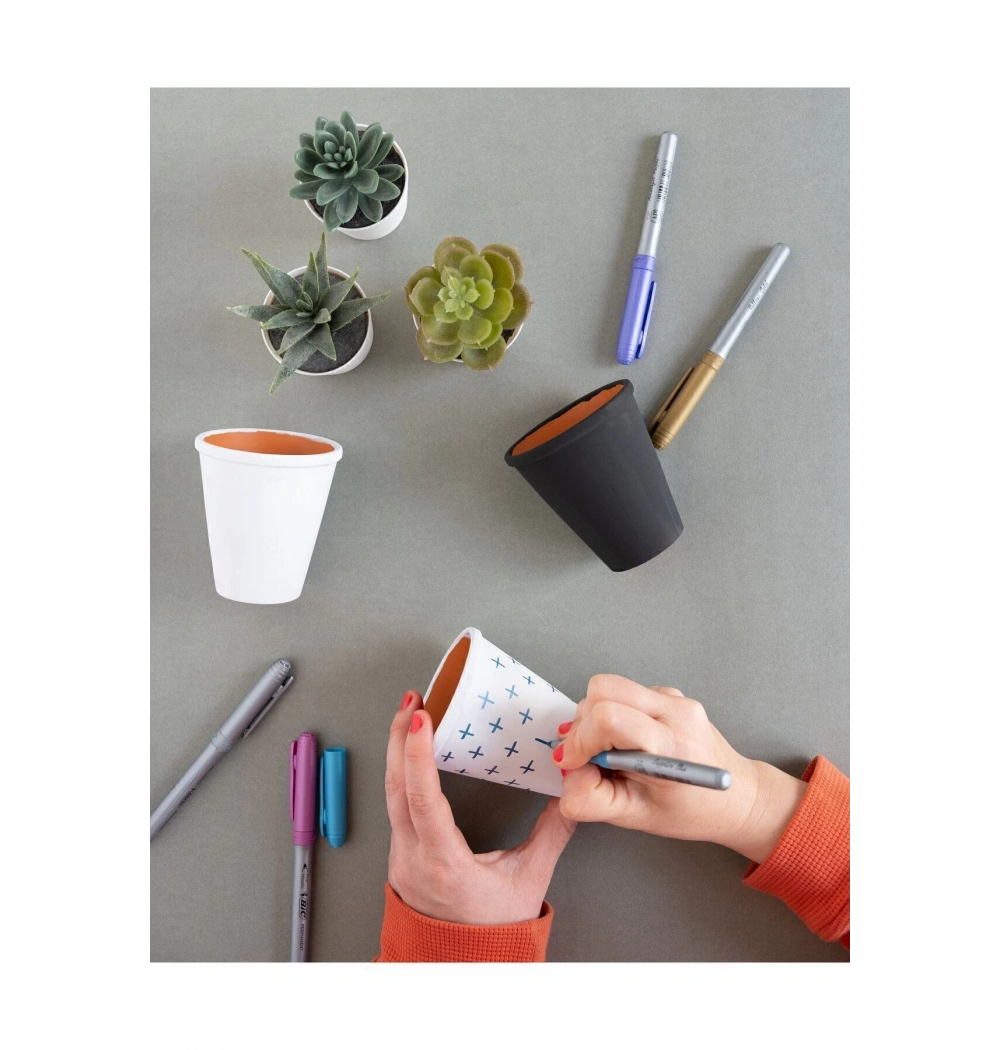 Bic Intensıty Permanent Markör Altın Gümüş Bronz 3Lü Blister 944033