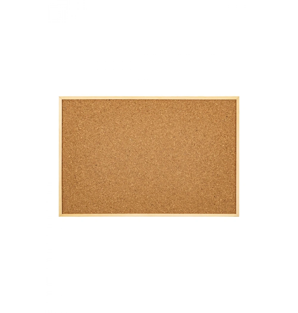 İnter 60X90 Ahşap Çerçeveli Duvara Monte Mantar Pano Kod:Int-512