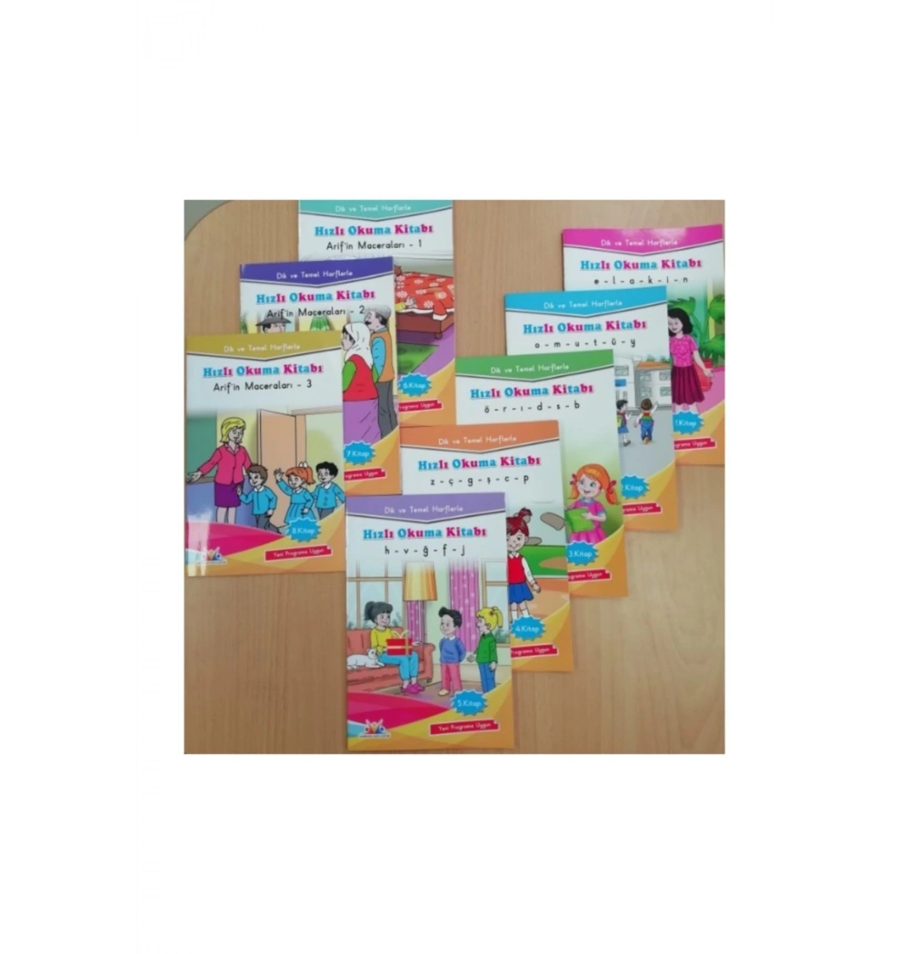Orka 1.Sınıflara  Hızlı Okuma Dizisi 8 Kitap