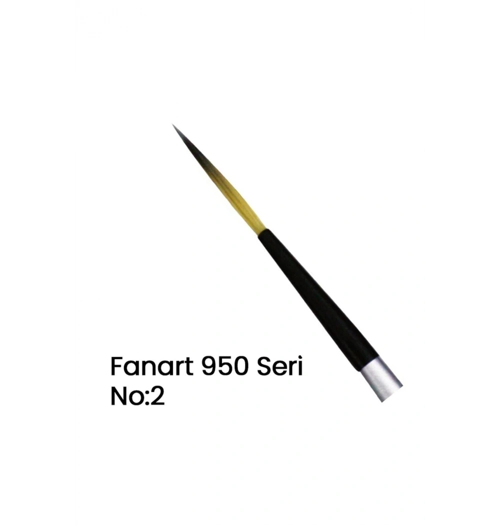 Lisans Fanart Seri 950 Sılver Fırça No:2  Lv-F-6950.02