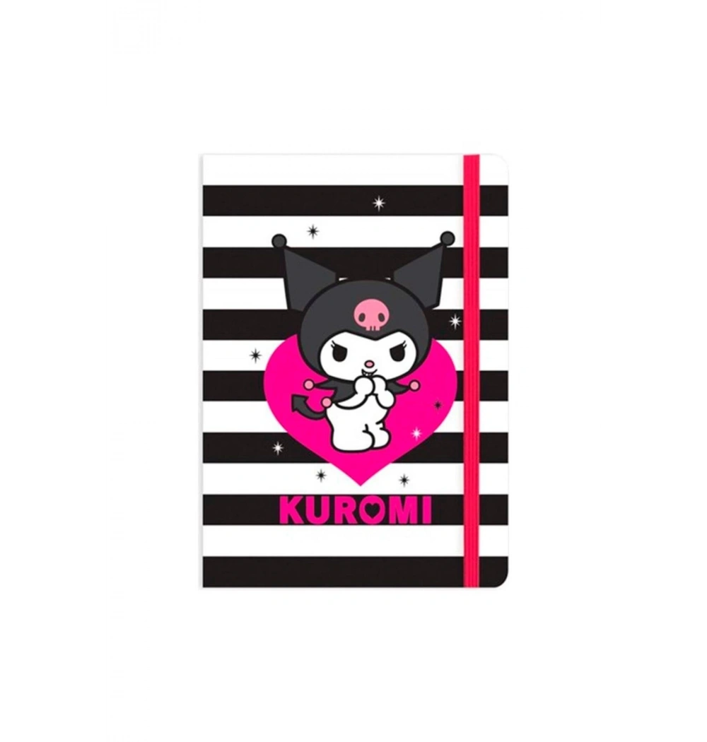 Keskin Color Kuromi A5 80 Yp. Çizgili. Sert Kapak Defter 410151-12