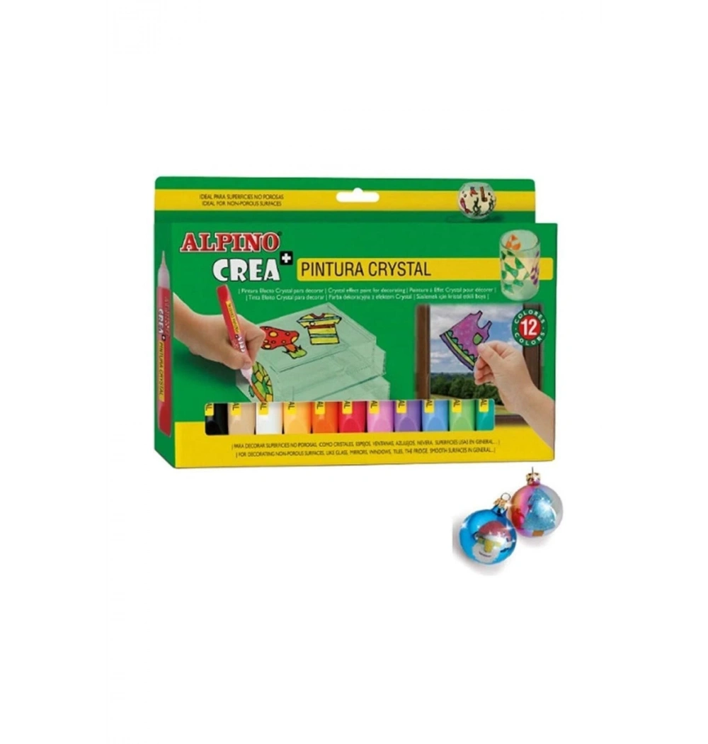 Alpino  Crea Crıstal Boya 12  Renk     De 028