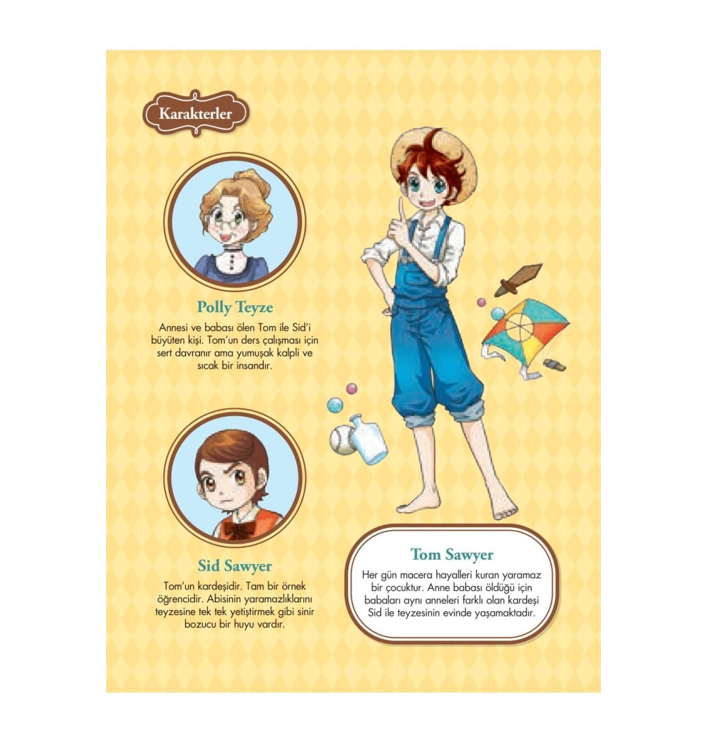 Tom Sawyerin Maceraları Çizgi Roman  Doğan Çocuk