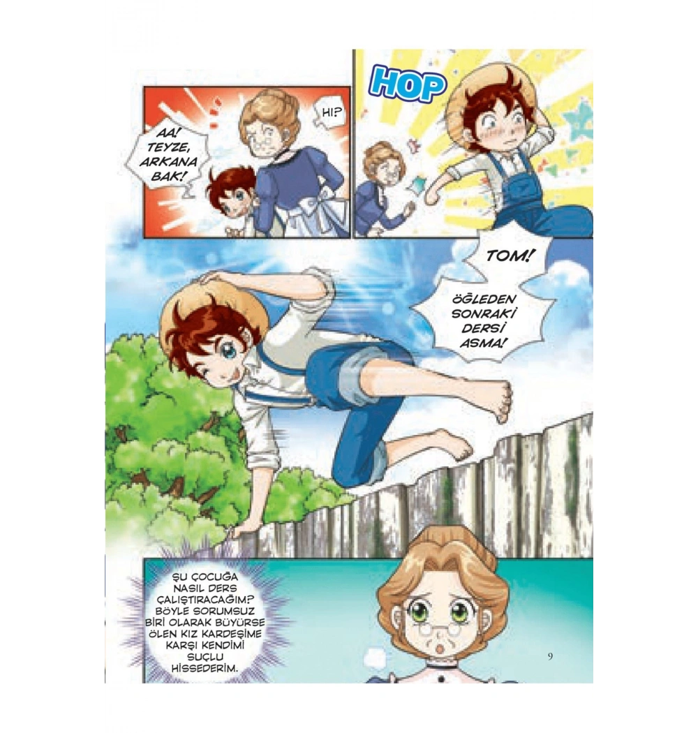 Tom Sawyerin Maceraları Çizgi Roman  Doğan Çocuk