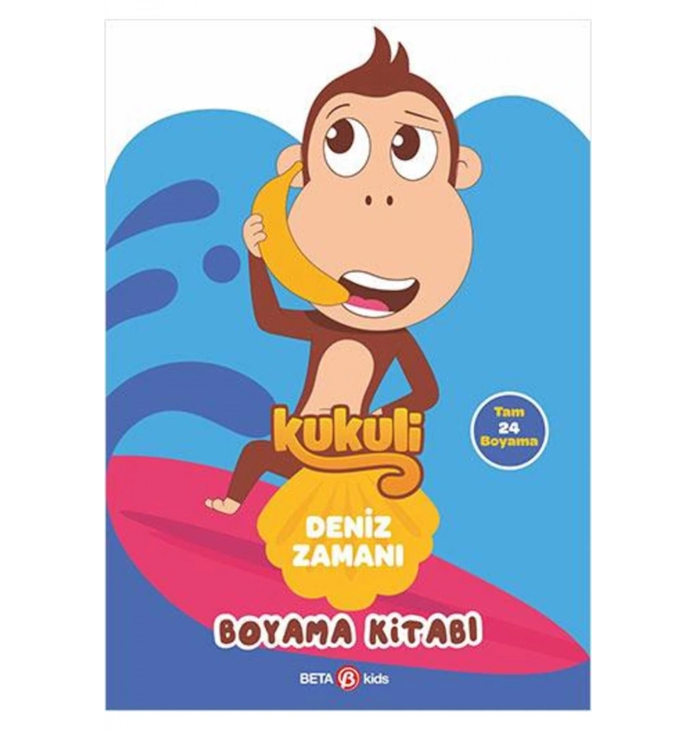 Kukuli Deniz Zamanı Boyama Kitabı  Beta Kıds