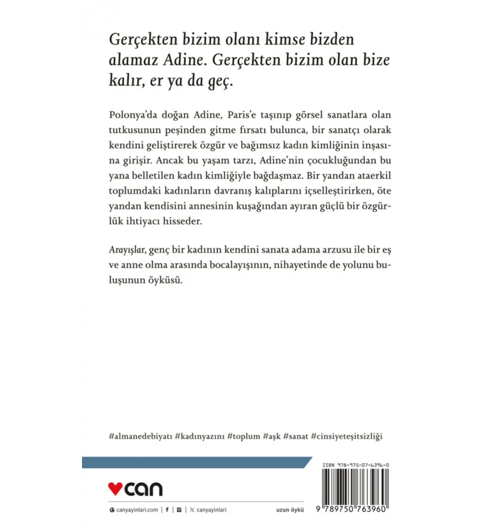 Arayışlar  Lou Andreras Salome  Can Yayın