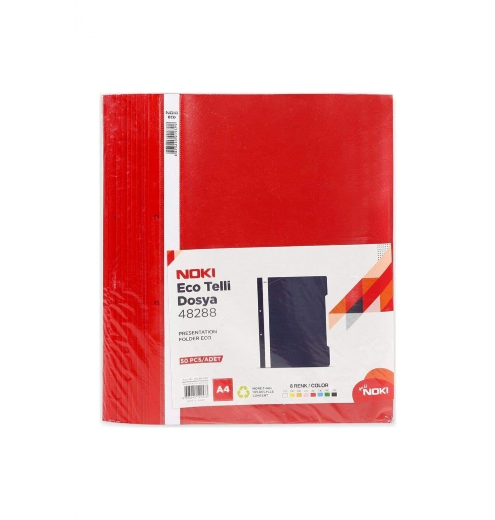 Noki Eco Telli Dosya Kırmızı Kod: 48288-080