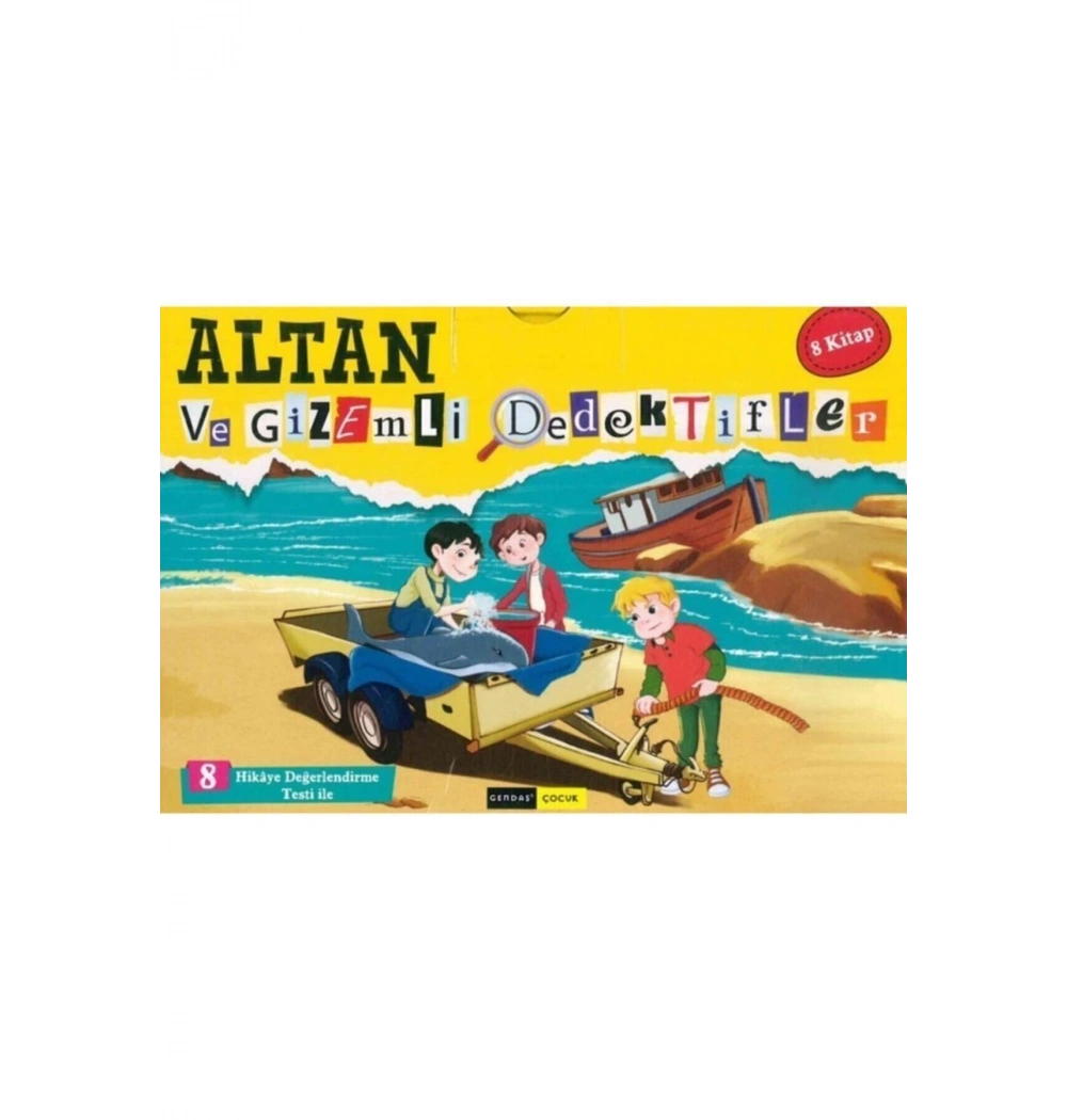 Altan Ve Gizemli Dedektifler 8 Kitap Set  Gendaş Çocuk