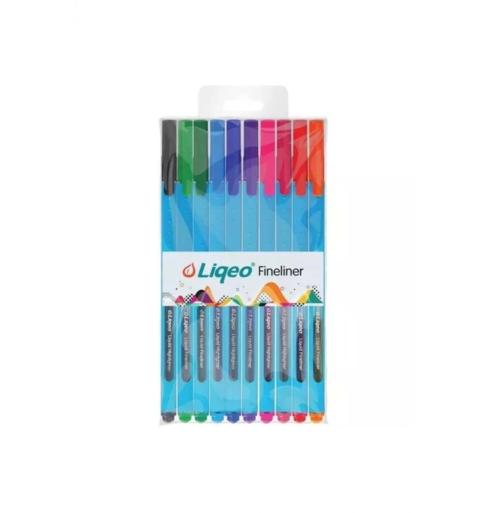 Noki Lıqeo Fıneliner Kalem 10 Lu Pvc F-8027-10Pvc