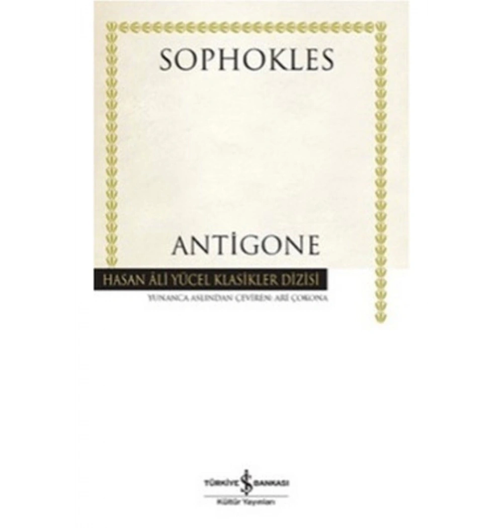 Antigone      Sophokles      İş Bankası