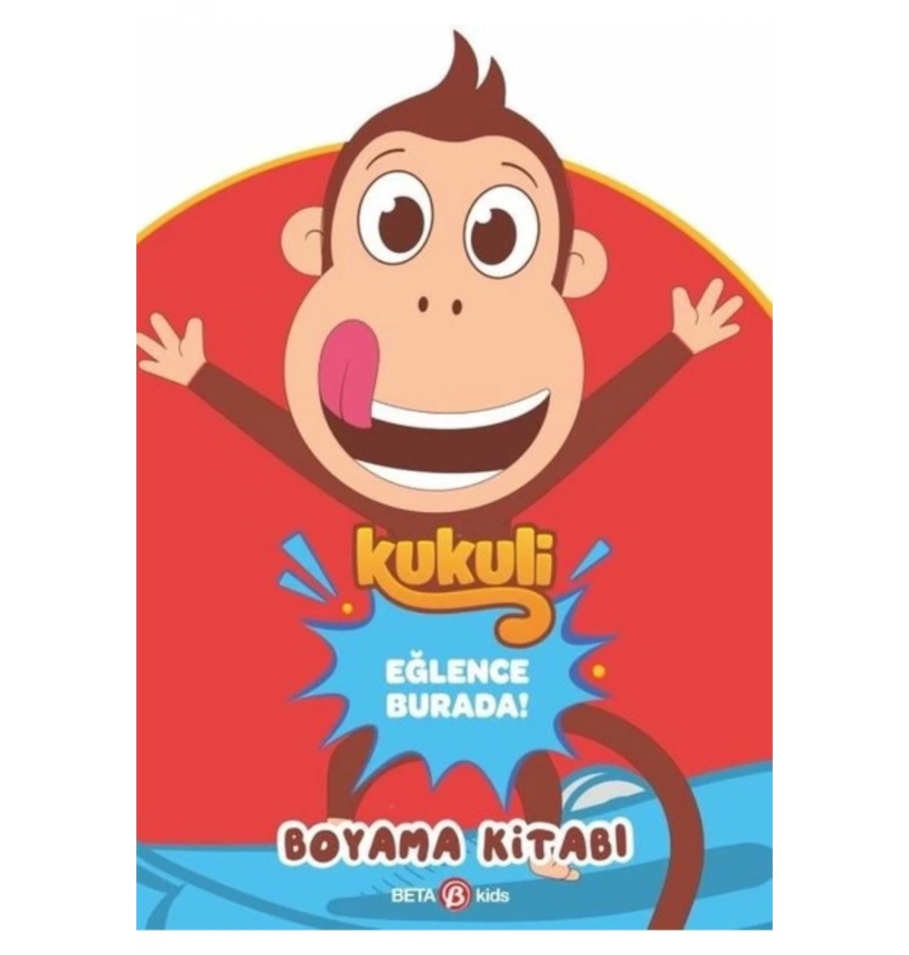 Kukuli Eğlence Burada Boyama Kitabı  Beta Kıds