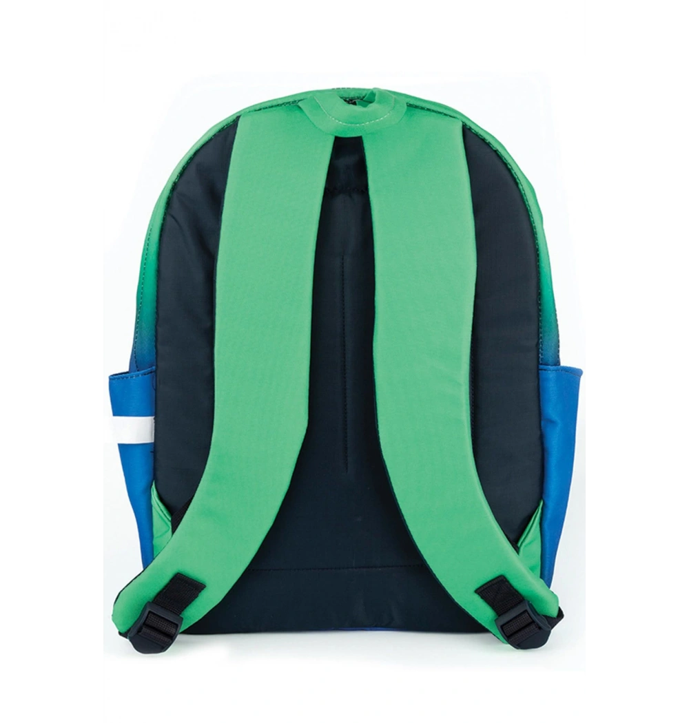 Slazenger Green Blue Color Rıot Kolej Çantası 23074