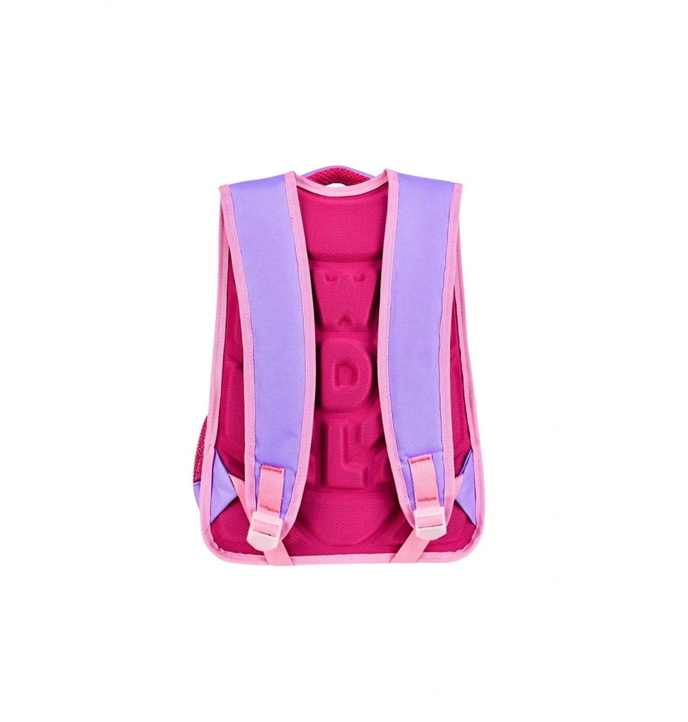 Yarasa Sırt İlkokul Çantası Lila Kedi Özkara Çanta