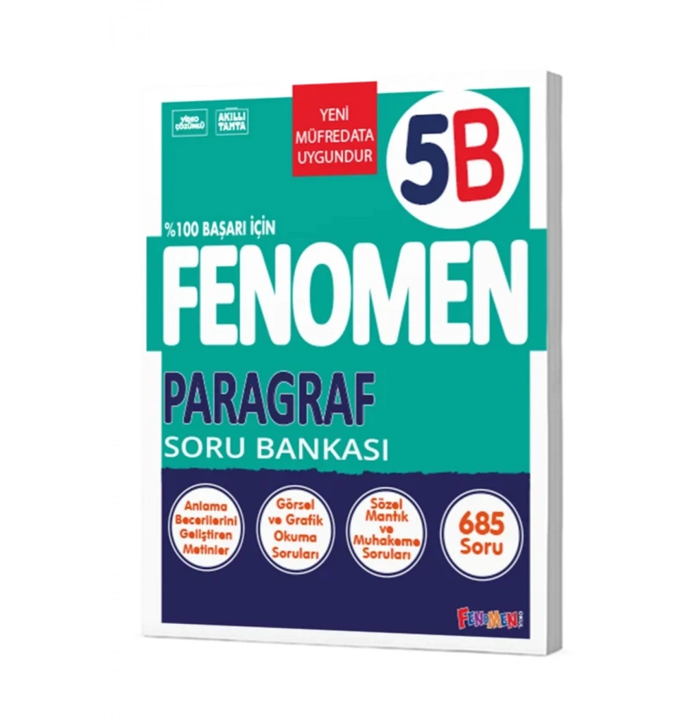 Fenomen 5.Sınıf Paragraf Soru Bankası