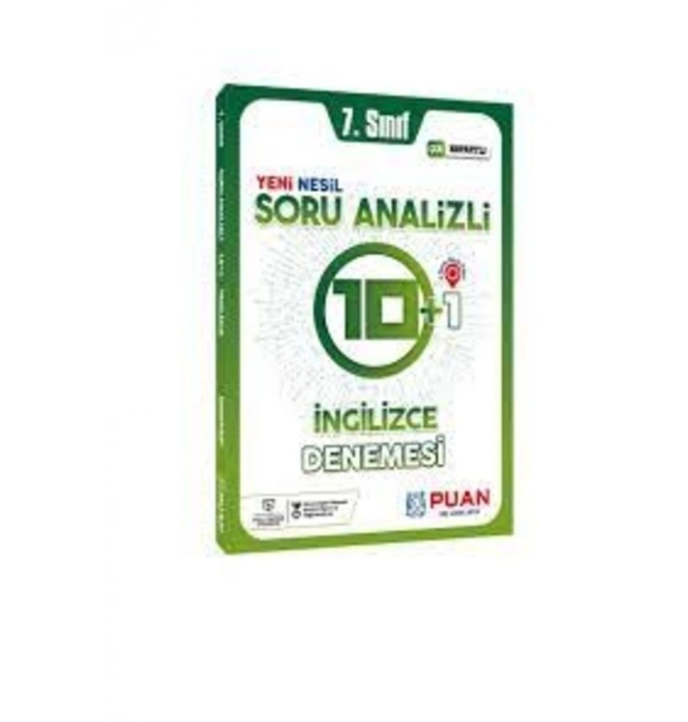 Puan 7.Sınıf İngilizce 10+1 Denemesi