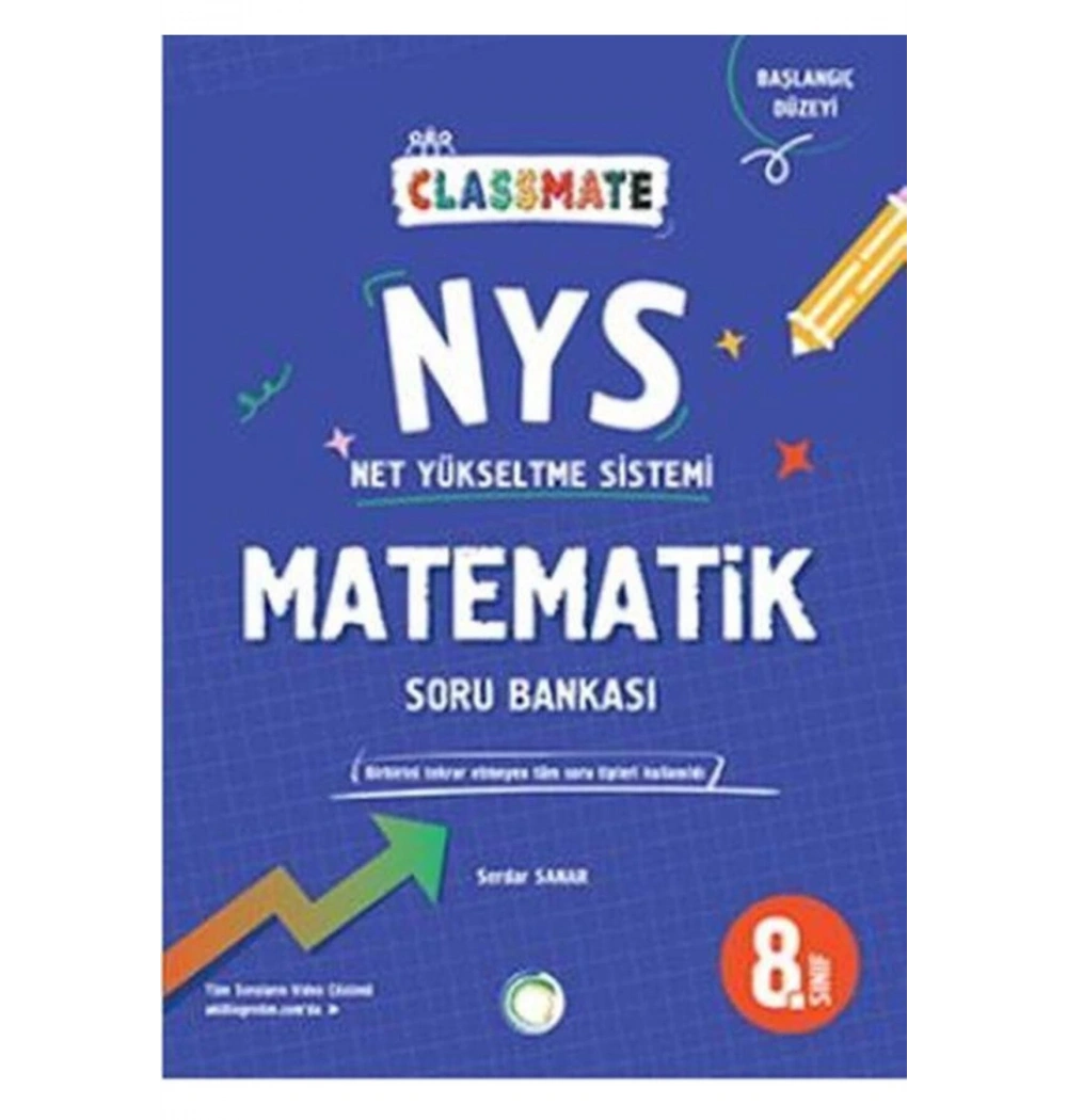 Okyanus 8.Sınıf Matematik Soru Bankası Classmate Net Yükseltme Sistemi