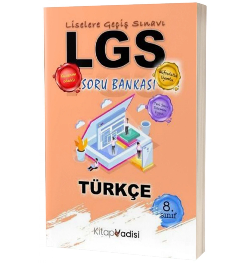 8.Sınıf Lgs Türkçe Soru Bankası  Kitap Vadisi