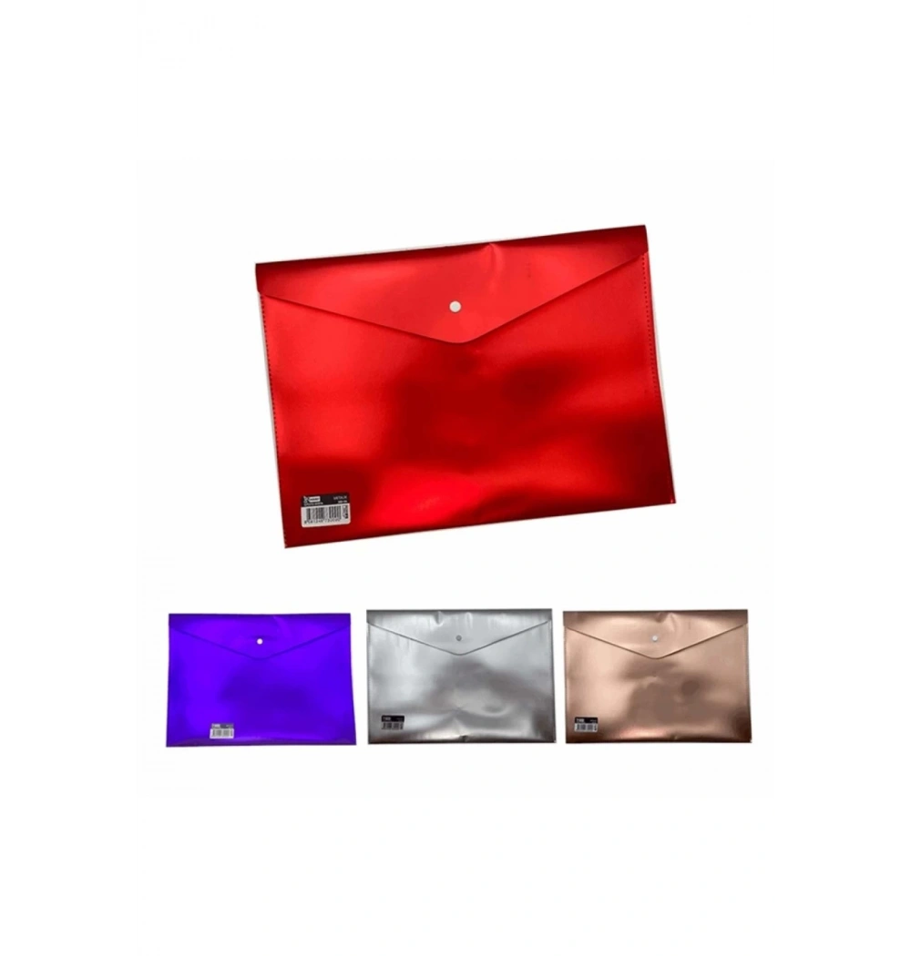 Mikro Md-06 Düz Metalik Çıtçıtlı Dosya