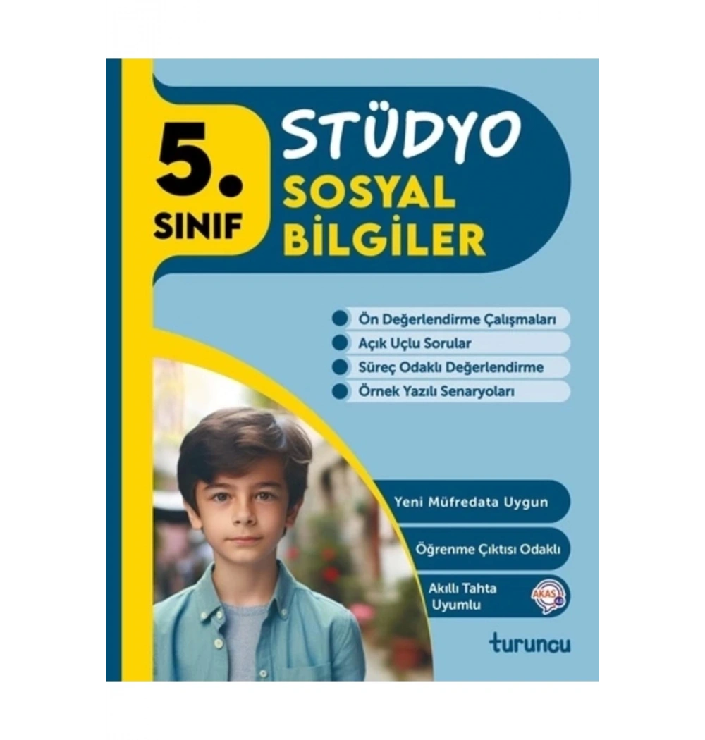 Turuncu 5.Sınıf Stüdyo Sosyal Bilgiler