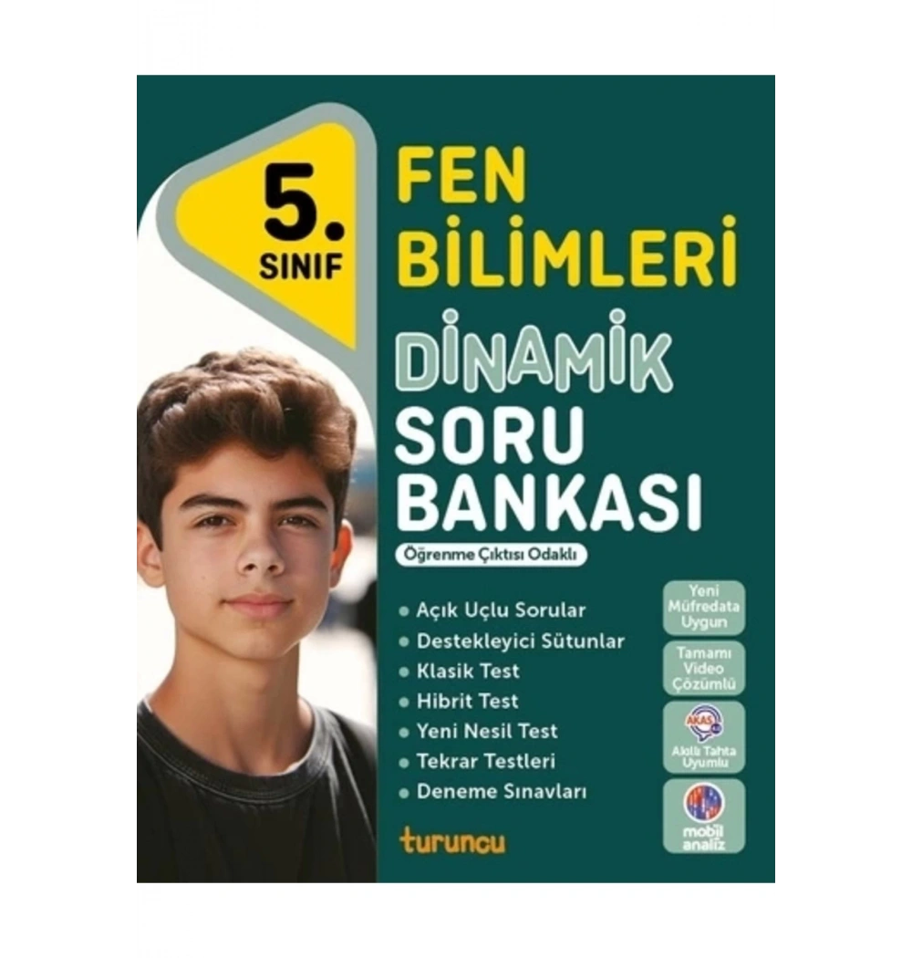 Turuncu 5.Sınıf Fen Bilimleri Dinamik Soru Bankası