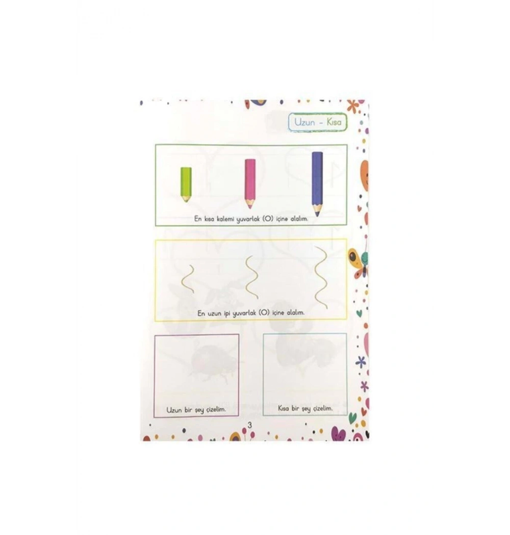 Okul Öncesi Dikkat Geliştiren Tatil Kitabım   Morşemsiye